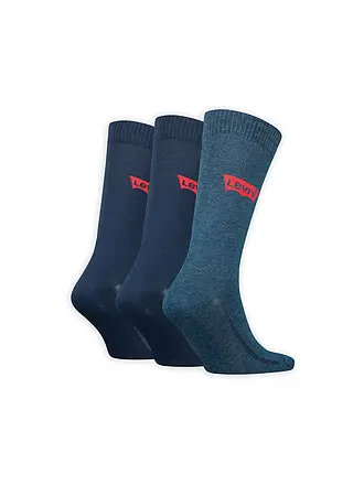 LEVI'S® | Lot de 3 paires de chaussettes, combo gris | blau